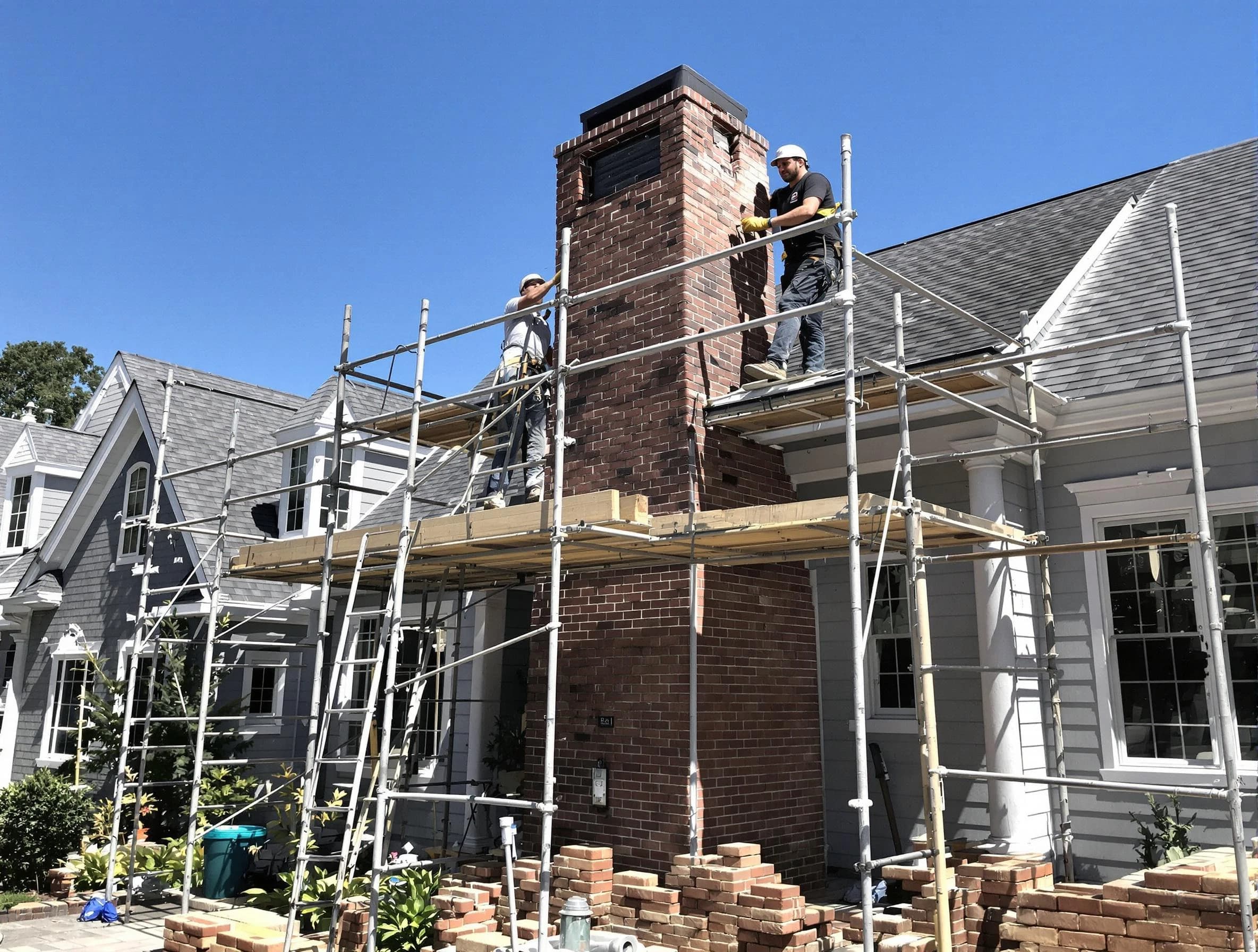 Chimney Rebuilding service in Dedham, MA